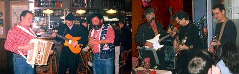 quelques musiciens fid�les ayant particip� au touraine primeur et anim� de rues...